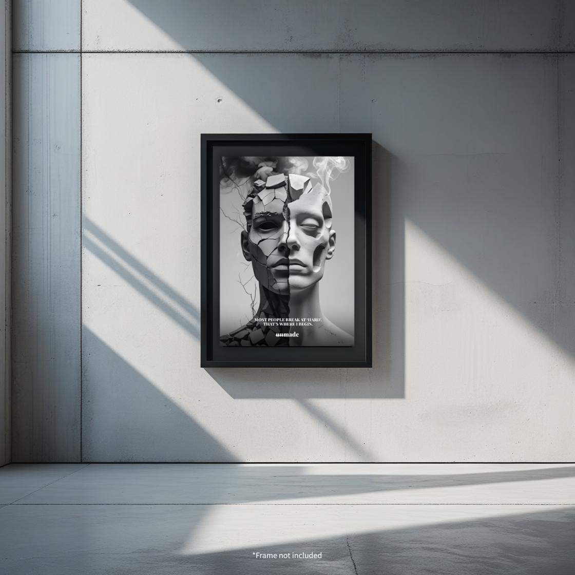 UNMADE No. 01 Poster Art: Break at Hard