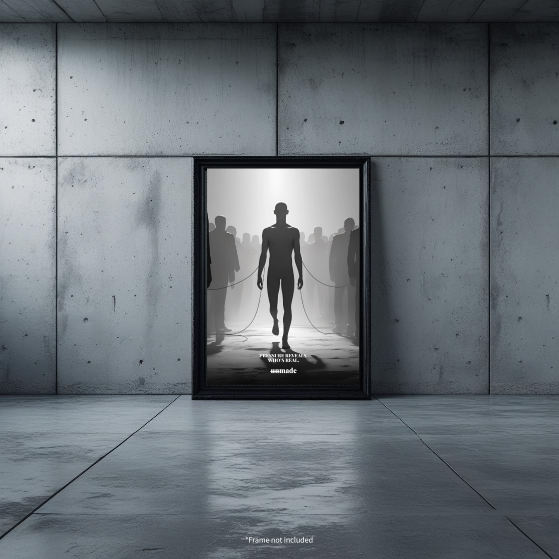UNMADE No. 02 Poster Art: Pressure Reveals