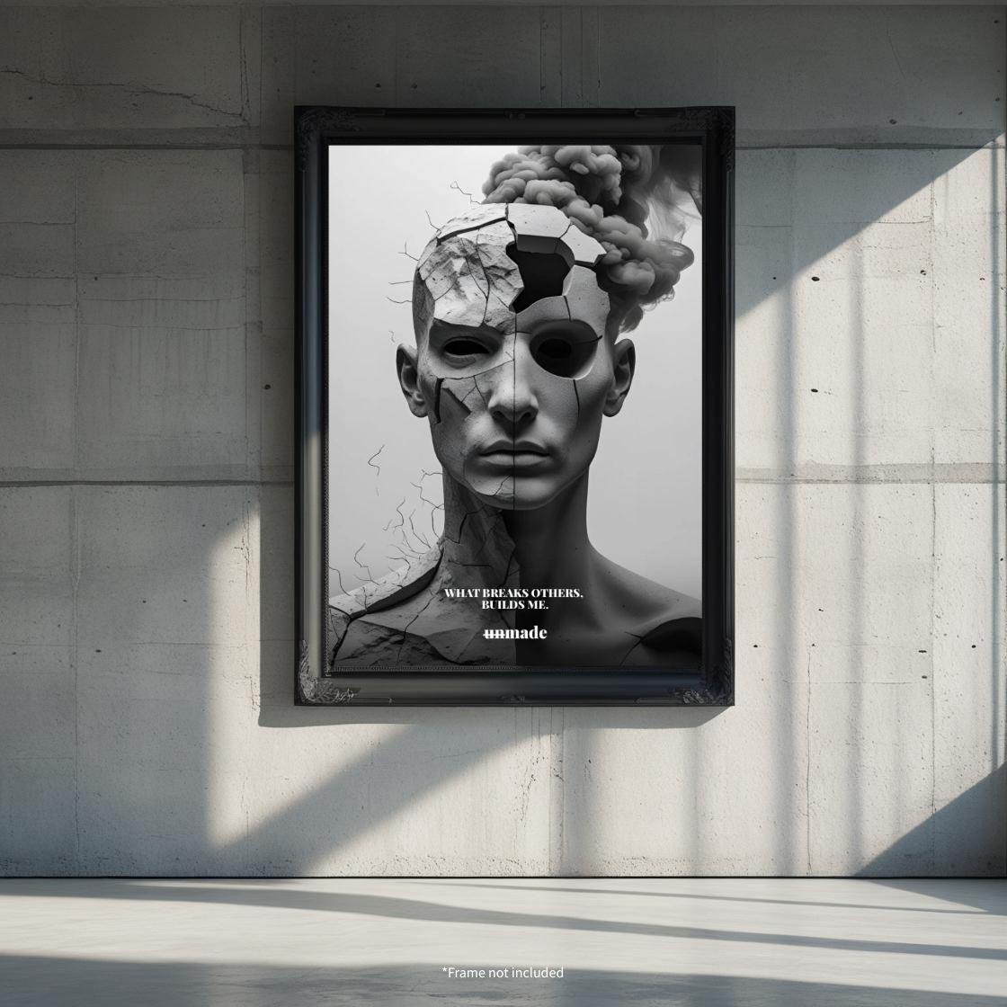 UNMADE No. 04 Poster Art: Unbroken